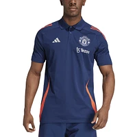 Men's adidas Blue Manchester United Tiro 24 Polo