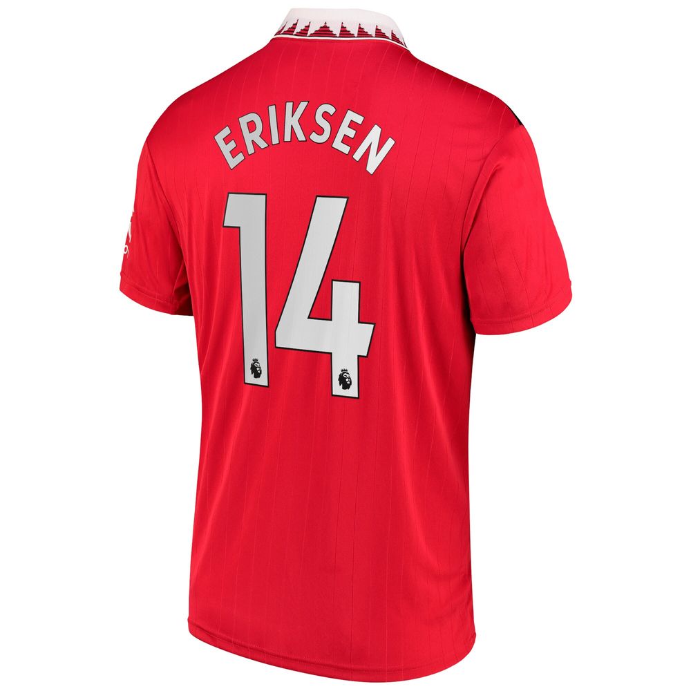 Adidas Men's adidas Christian Eriksen Red Manchester United 2022/23 Home  Replica Player Jersey