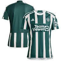 Maillot réplique extérieur Manchester United 2023/24 adidas vert pour homme