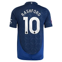 Maillot de joueur authentique adidas Marcus Rashford pour homme, bleu marine, Manchester United 2024/25 extérieur