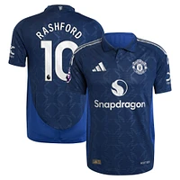 Maillot de joueur authentique adidas Marcus Rashford pour homme, bleu marine, Manchester United 2024/25 extérieur