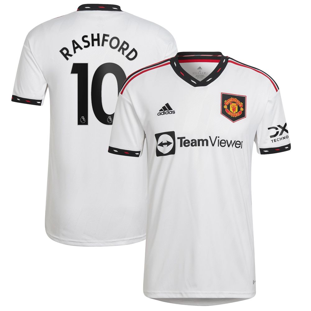 Youth adidas Red Manchester United 2022/23 Home Replica Blank Jersey