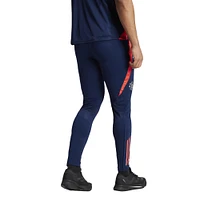 Pantalon d'entraînement adidas bleu marine Manchester United 2024/25 AEROREADY pour homme