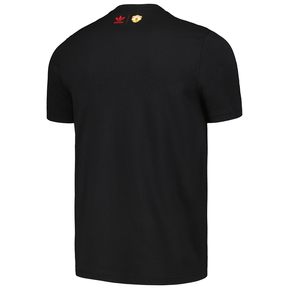 T-shirt Manchester United Club adidas Originals pour homme noir