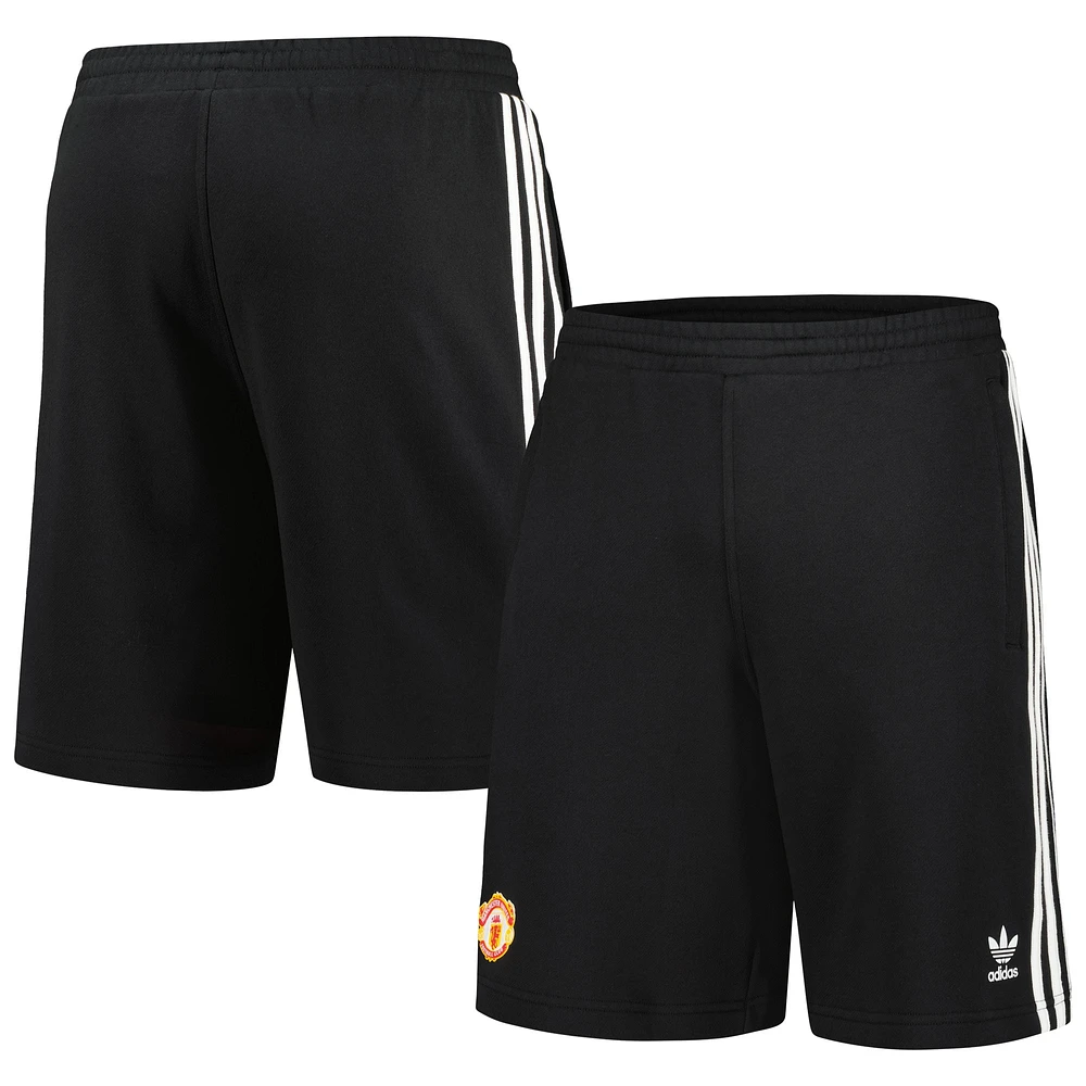 Men's adidas Originals Black Manchester United Shorts