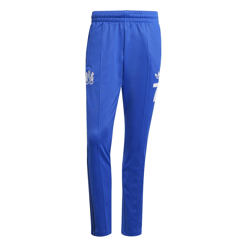 Pantalon de survêtement adidas Originals Manchester United x George Best Lifestyler bleu pour homme