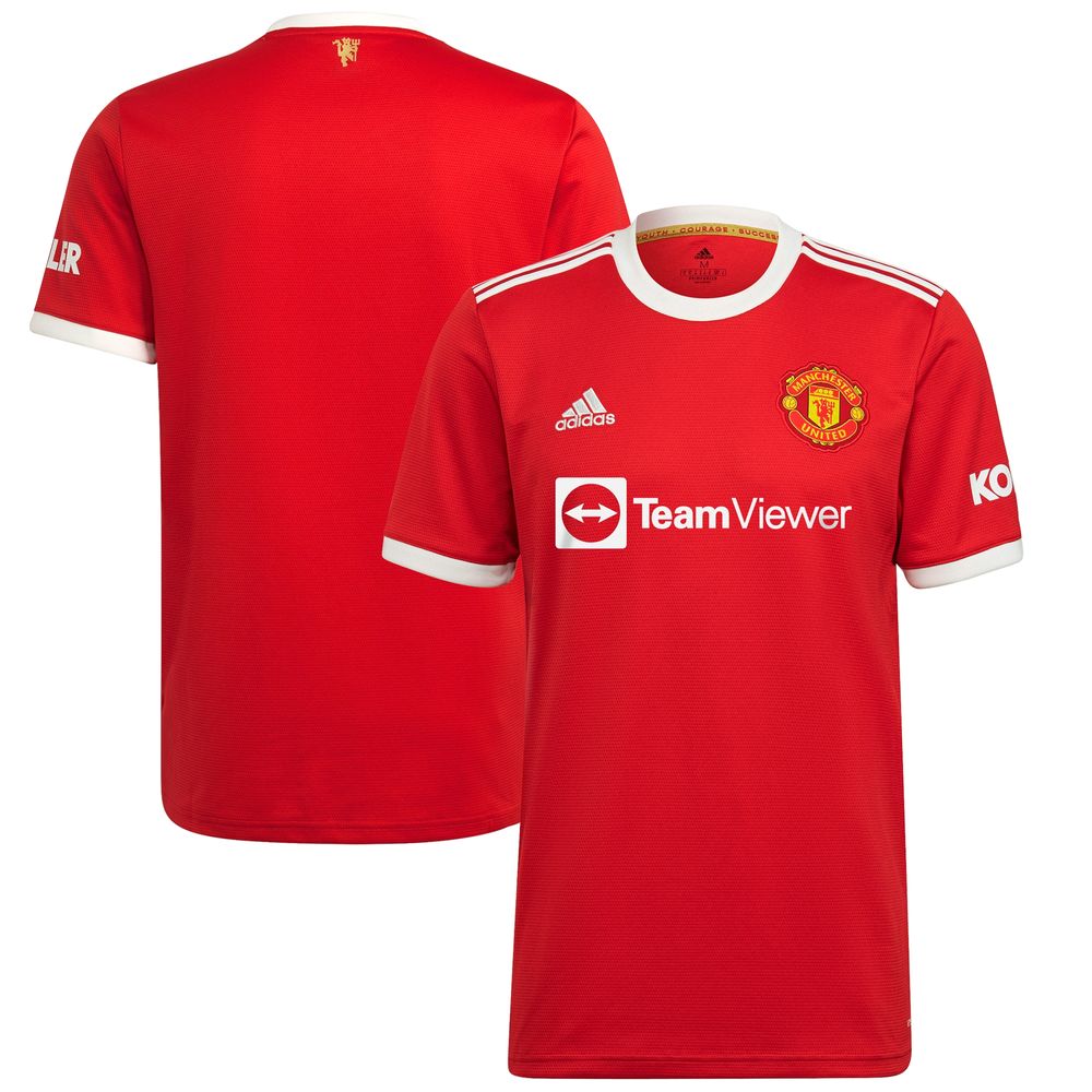 Men's adidas Red Manchester United 2021/22 Home Replica Jersey