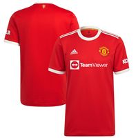 Men's adidas Red Manchester United 2021/22 Home Replica Jersey