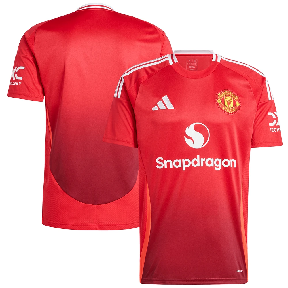 Men's adidas Red Manchester United 2024/25 Home Replica Jersey