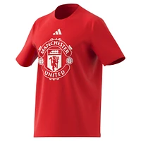 Men's adidas Red Manchester United DNA T-Shirt