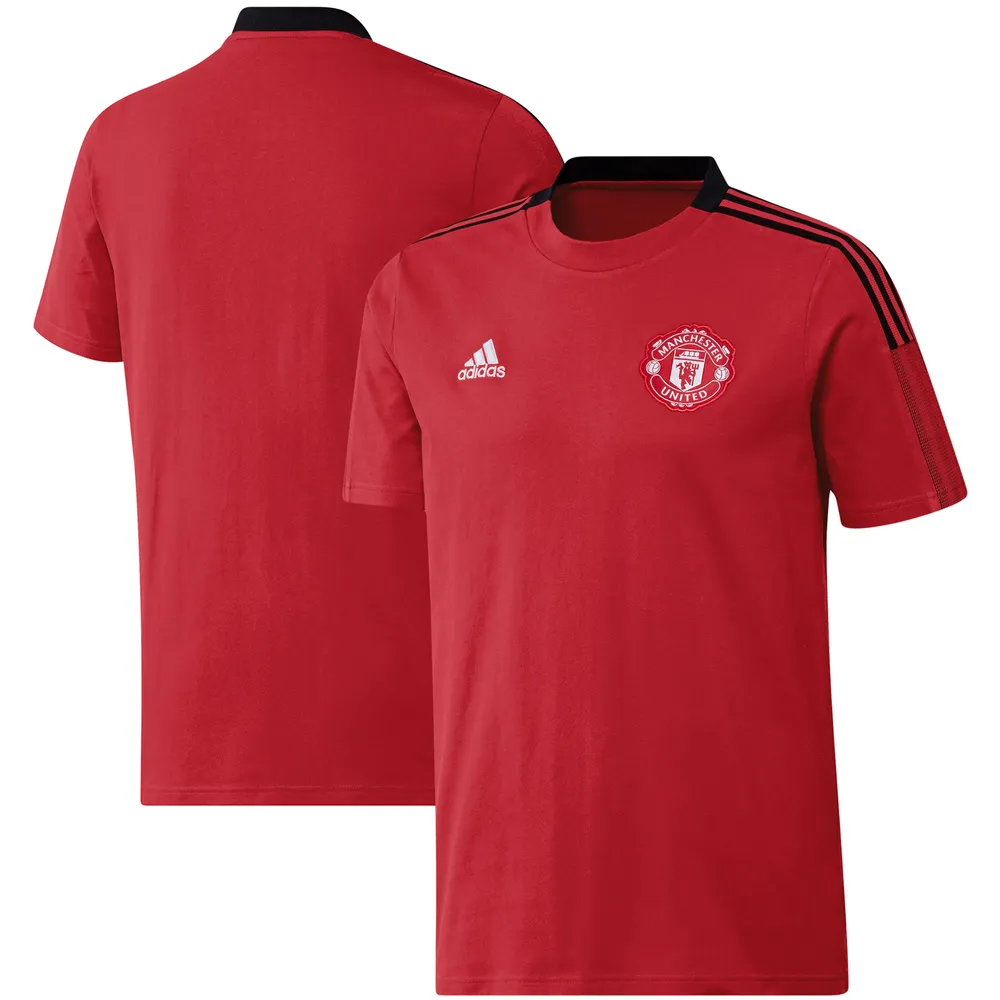 Lids Manchester United adidas Training T-Shirt - Red at Bend