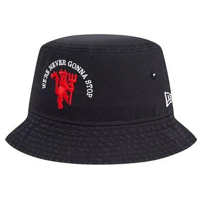 Bob New Era bleu marine Manchester United Matchday pour homme