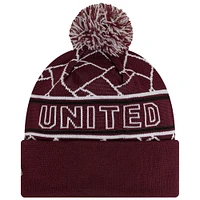 Men's New Era Manchester United Sport Cuffed Knit Hat with Pom