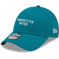 Men's New Era Turquoise Manchester United Seasonal 9FORTY Adjustable Hat