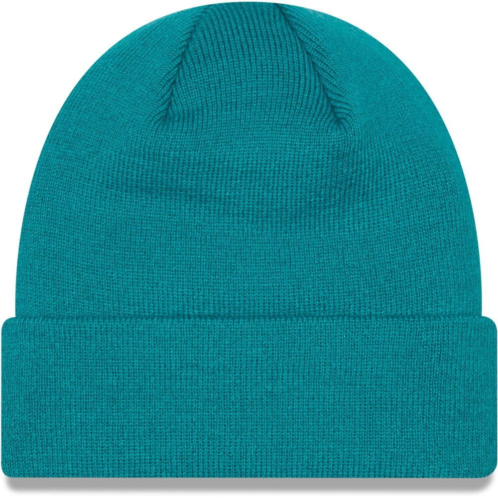 Men's New Era Turquoise Manchester United Seasonal Cuffed Knit Hat