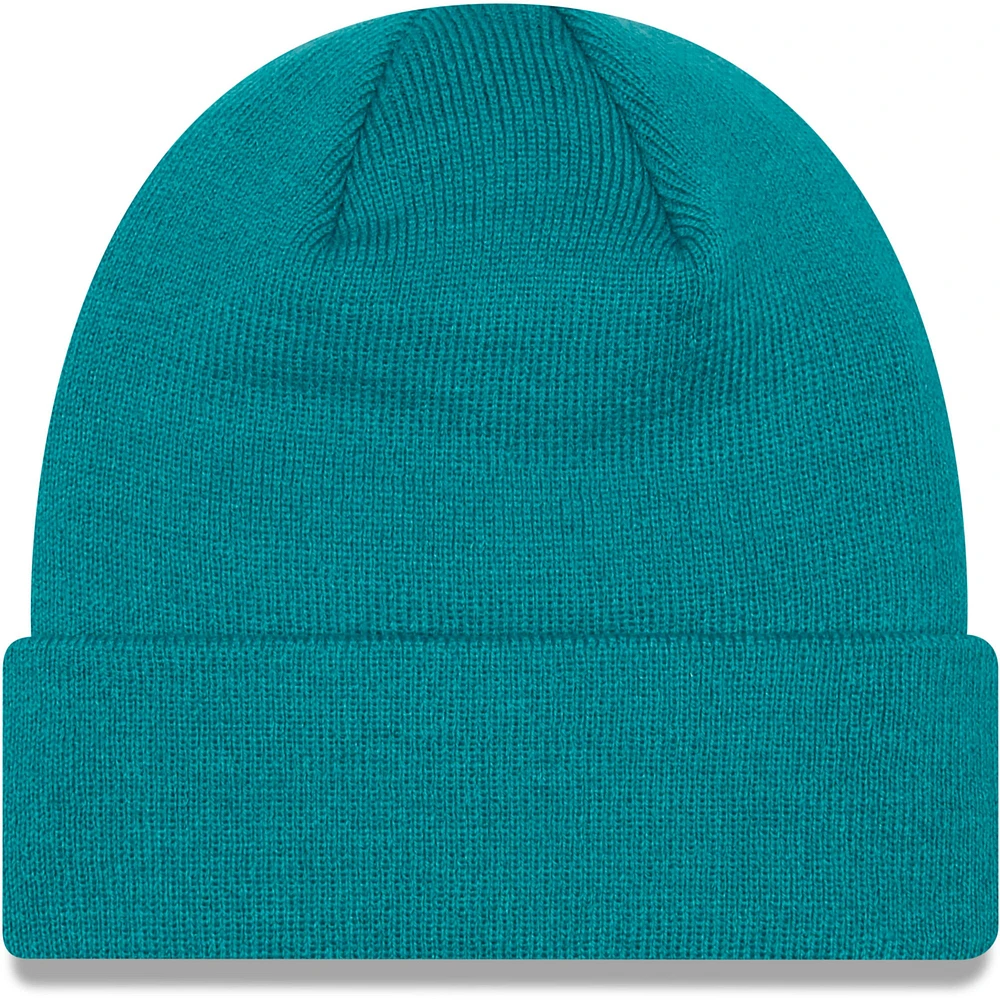 Men's New Era Turquoise Manchester United Seasonal Cuffed Knit Hat