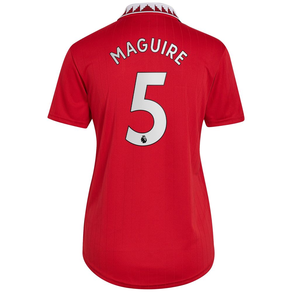 Women's adidas Harry Maguire Red Manchester United 2022/23 Home Replica Player Jersey