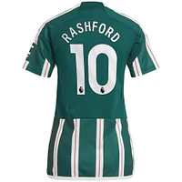 Women's adidas Marcus Rashford Green Manchester United 2023/24 Away Replica Player Jersey