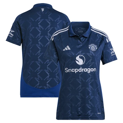 Maillot adidas femme bleu marine Manchester United 2024/25 extérieur réplique