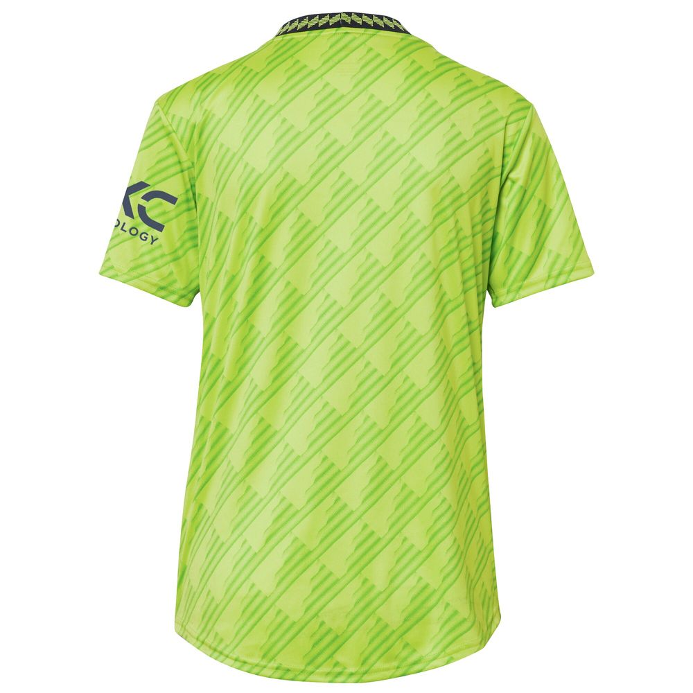 Women's adidas Neon Green Manchester United 2022/23 Third Replica Jersey