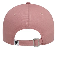 Women's New Era Pink Manchester United Seasonal 9FORTY Adjustable Hat