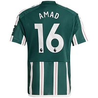 Maillot de joueur réplique Manchester United adidas Amad Diallo vert pour jeune