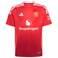 Youth adidas Marcus Rashford Red Manchester United 2024/25 Home Replica Player Jersey