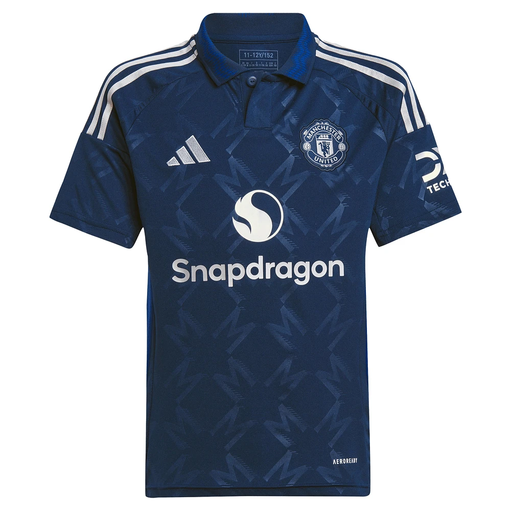 Youth adidas  Navy Manchester United 2024/25 Replica Jersey