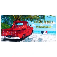 Margaritaville MLB License to Chill Beach Towel