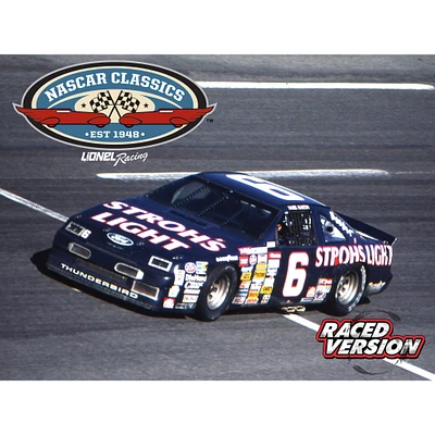 Action Racing Mark Martin 1989 #6 Stroh's Light AC Delco 500 Gagnant de la course 1:24 Ford Thunderbird moulé sous pression