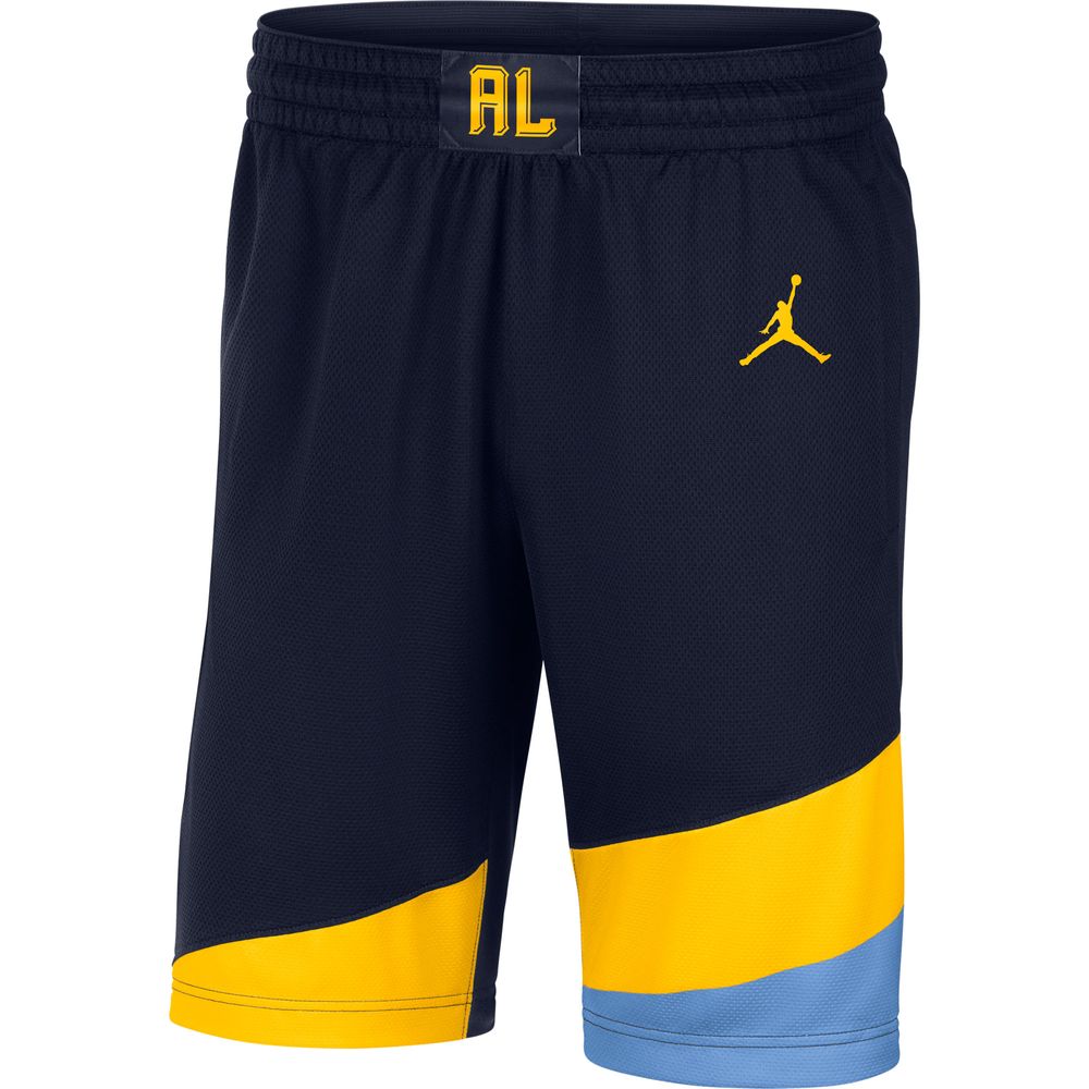 Men's Jordan Brand Navy Marquette Golden Eagles Replica Performance Basketball Shorts