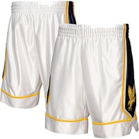 Men's Mitchell & Ness White Marquette Golden Eagles Authentic Shorts