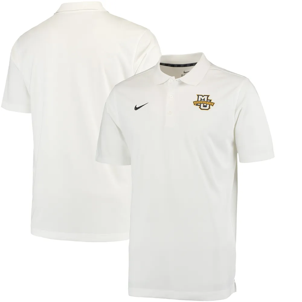 Lids Marquette Golden Eagles Nike Varsity Performance Polo - White