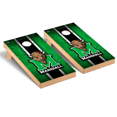 Marshall Thundering Herd 2' x 4' Vintage Regulation Cornhole Board Set