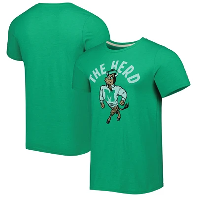 Men's Homefield Green Marshall Thundering Herd Baseball T-Shirt