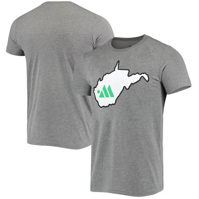 Men's Homefield Heather Gray Marshall Thundering Herd Vintage 1975 Helmet T-Shirt