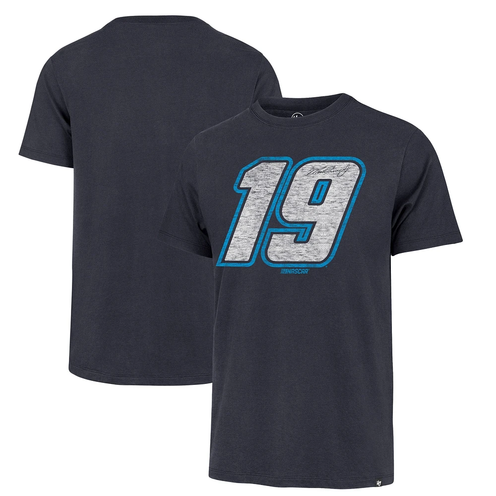 Men's '47  Blue Martin Truex Jr Driver Number Franklin T-Shirt