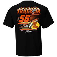 Men's Checkered Flag Sports  Black Martin Truex Jr Car T-Shirt