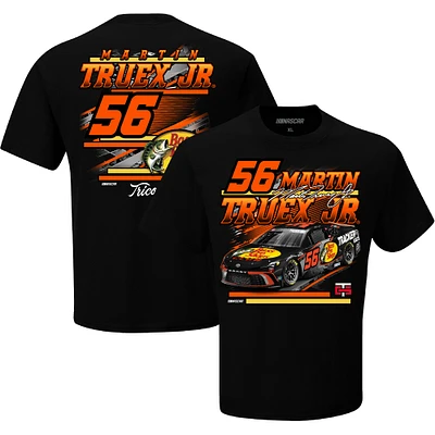 Men's Checkered Flag Sports  Black Martin Truex Jr Car T-Shirt