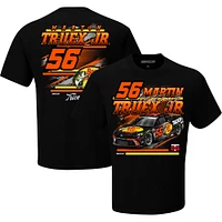 Men's Checkered Flag Sports  Black Martin Truex Jr Car T-Shirt