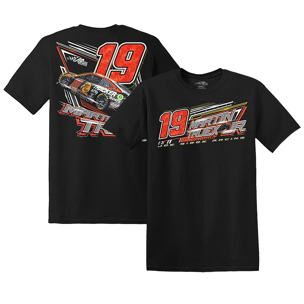 Men's Joe Gibbs Racing Team Collection Black Martin Truex Jr Car T-Shirt