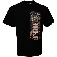 T-shirt patriotique Martin Truex Jr de la collection Joe Gibbs Racing Team pour hommes, noir