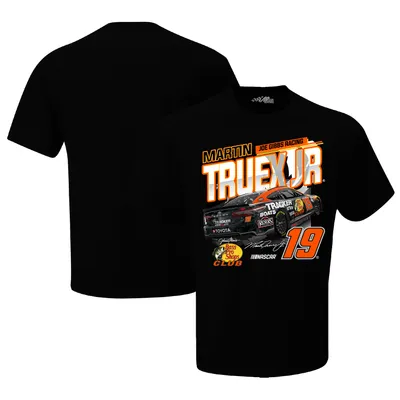 Martin Truex Jr Joe Gibbs Racing Team Collection Speed T-Shirt - Black