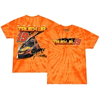 T-shirt tie-dye pour hommes de la collection Joe Gibbs Racing Team orange Martin Truex Jr Bass Pro Shops