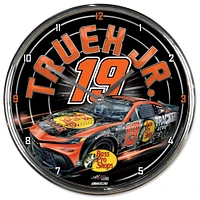 WinCraft Martin Truex Jr Bass Pro Shops   12'' Chrome Wall Clock