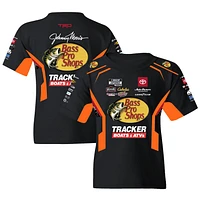 Youth Joe Gibbs Racing Team Collection  Black/Orange Martin Truex Jr Bass Pro Shops Uniform T-Shirt