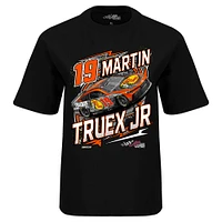 Youth Joe Gibbs Racing Team Collection Black Martin Truex Jr Bass Pro Shops Backstretch T-Shirt