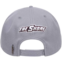 Casquette snapback Pro Standard grise Maryland Eastern Shore Hawks pour homme avec logo Hawks