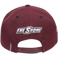 Casquette snapback avec logo Hawks Pro Standard pour homme, couleur marron, Maryland Eastern Shore Hawks