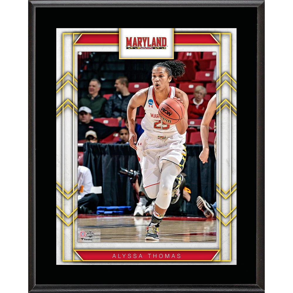 Alyssa Thomas Maryland Terrapins 10.5" x 13" Sublimated Player Plaque